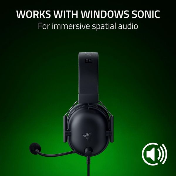 Razer Blackshark V2 X Wired Gaming Headset for Xbox, Black�����
