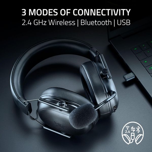Razer Blackshark V3 X Hyperspeed Gaming Headset - Black