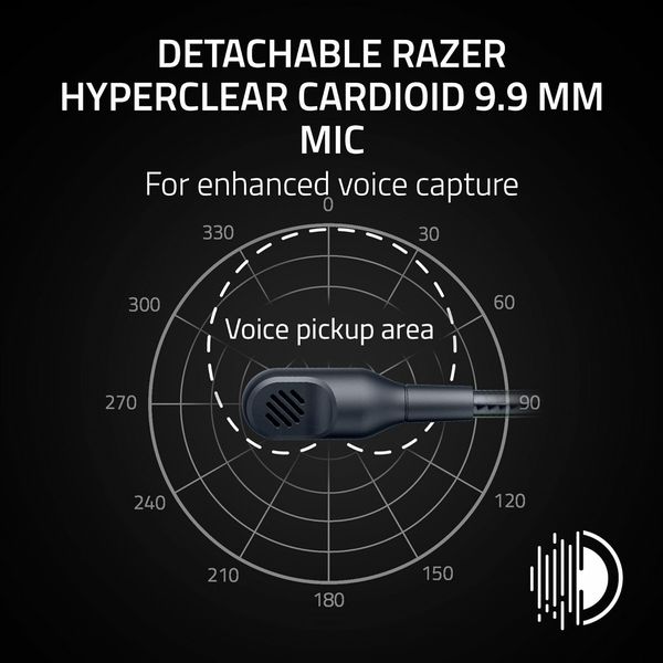 Razer Blackshark V3 X Hyperspeed Gaming Headset for Playstation - Black