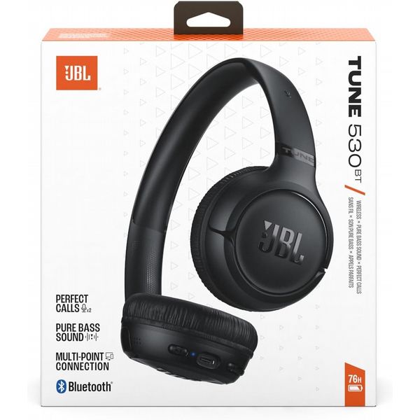 Jbl Tune 530Bt - Wireless On Ear Headphones - Black
