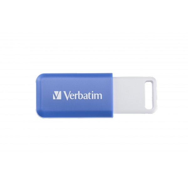 Verbatim Databar USB Drive USB 2.0 64GB Blue 49455