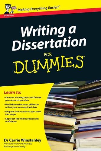 Writing a Dissertation For Dummies, UK Edition (ePub eBook)