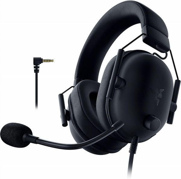 Razer Blackshark V2 X Wired Gaming Headset for PlayStation, Black�����